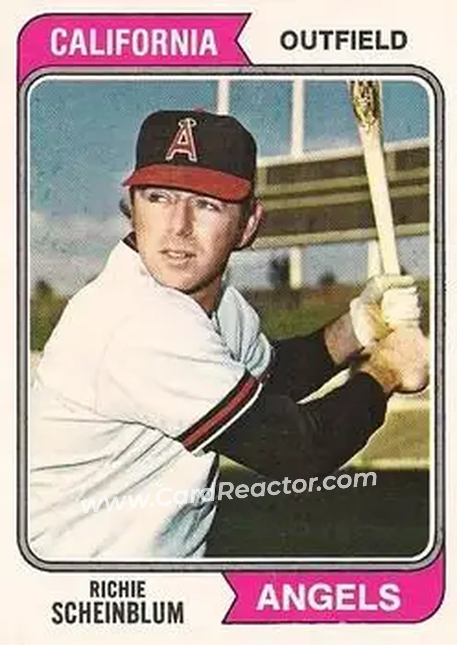 1974 O-Pee-Chee #323 Richie Scheinblum