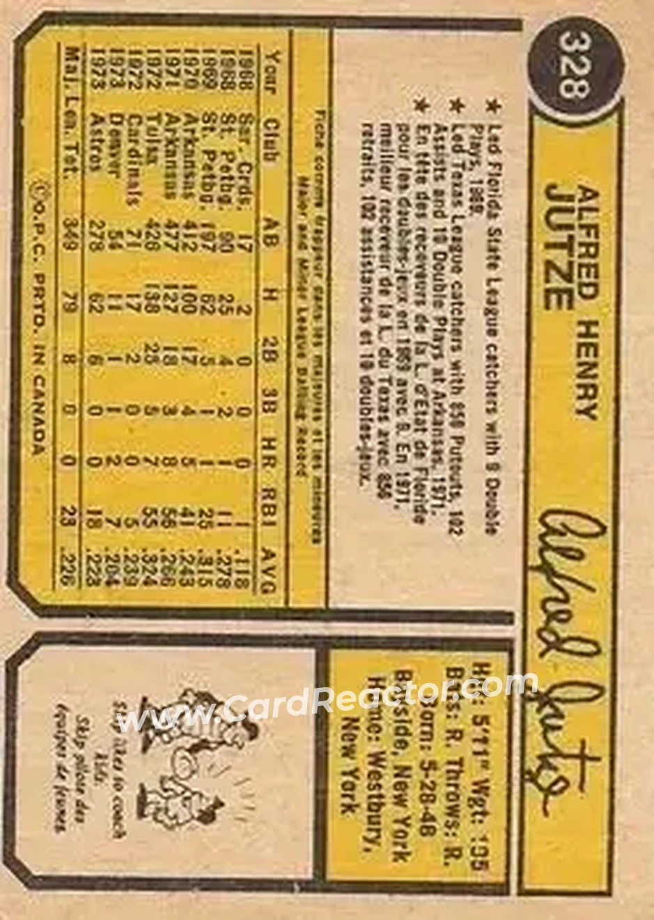 Back of Skip Jutze