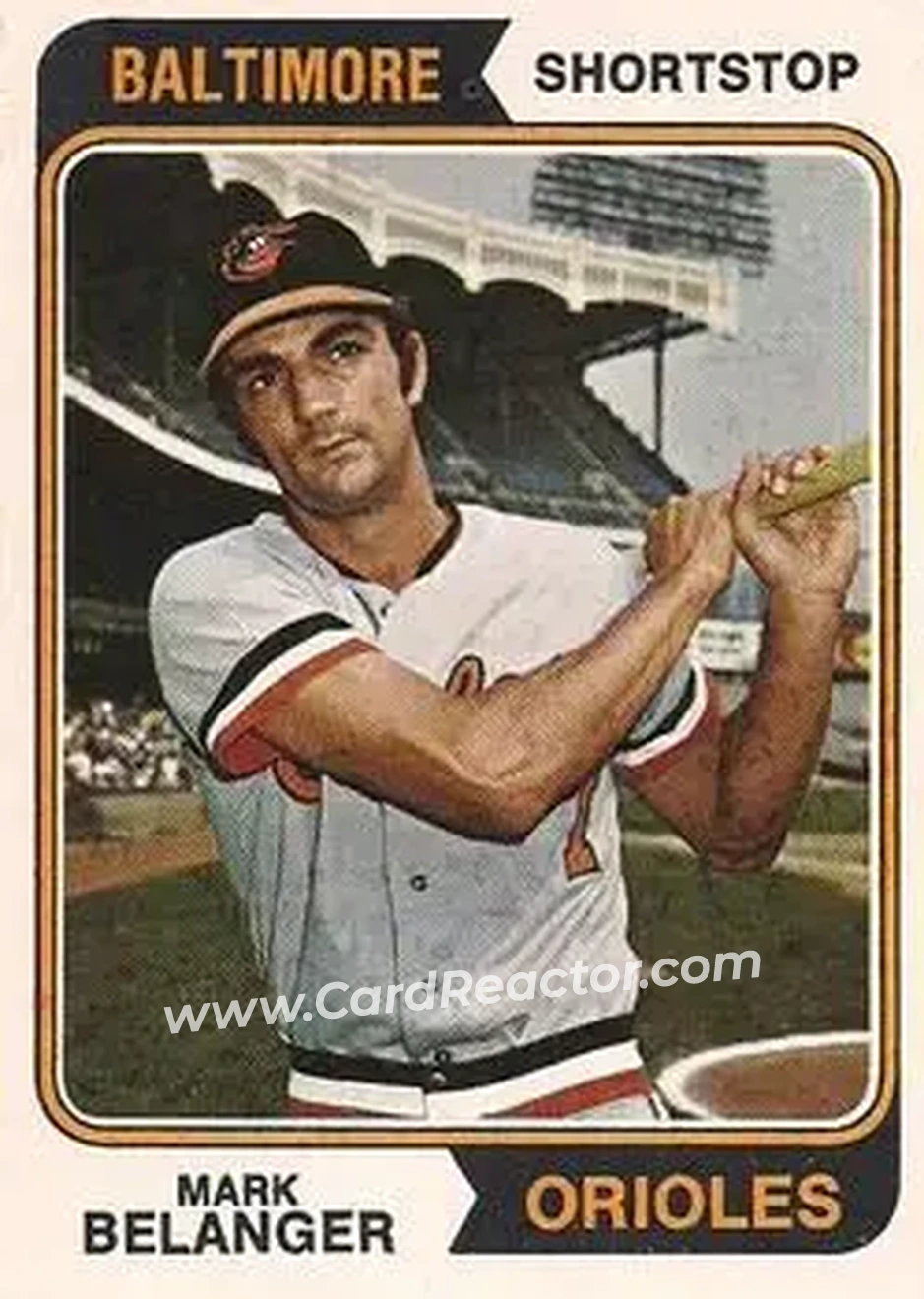 1974 O-Pee-Chee #329 Mark Belanger
