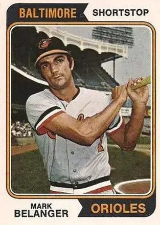 1974 O-Pee-Chee #329 Mark Belanger
