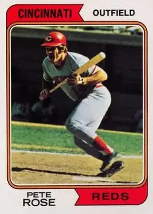1974 Topps #300 Pete Rose