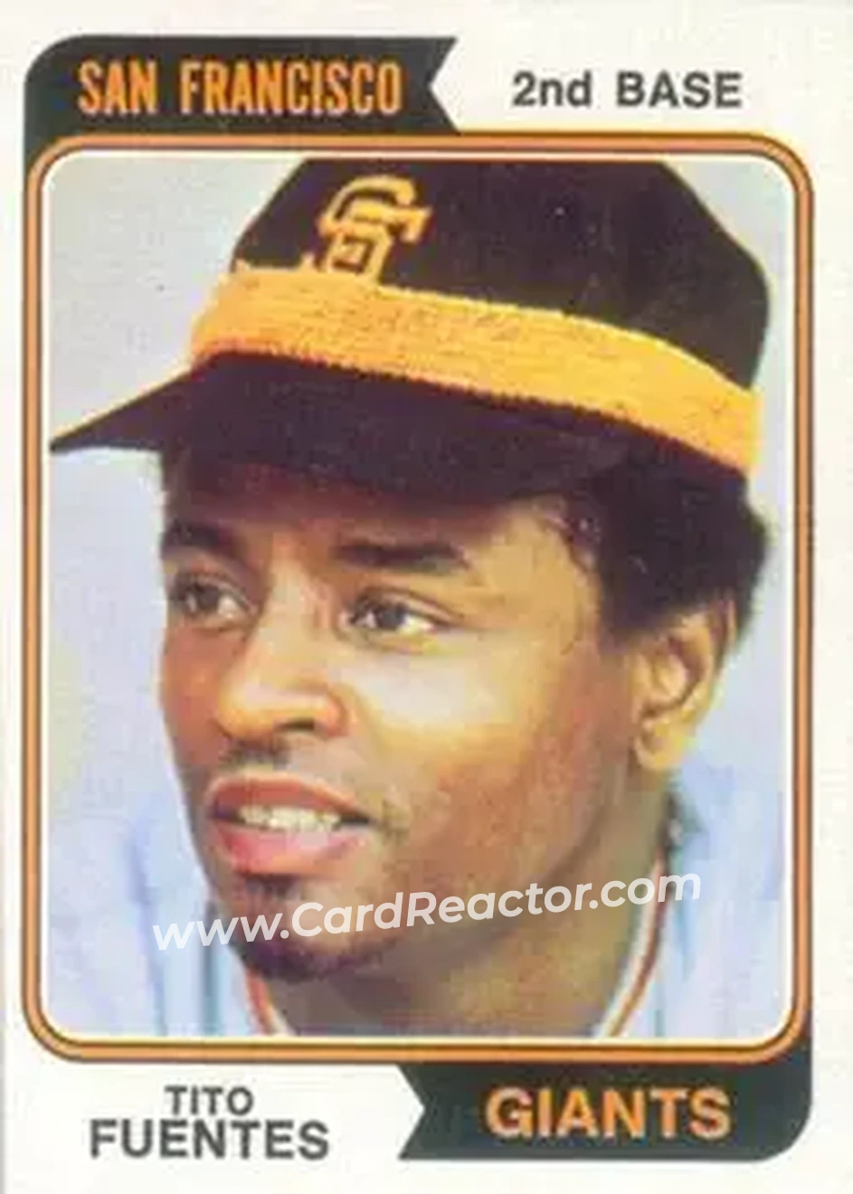 Front of Tito Fuentes