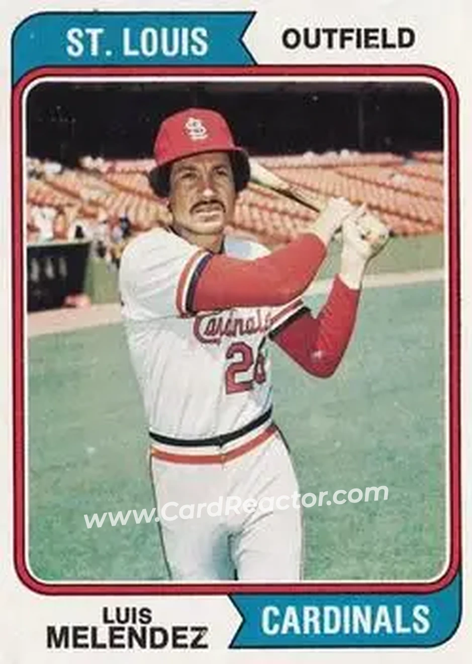 1974 Topps #307 Luis Melendez