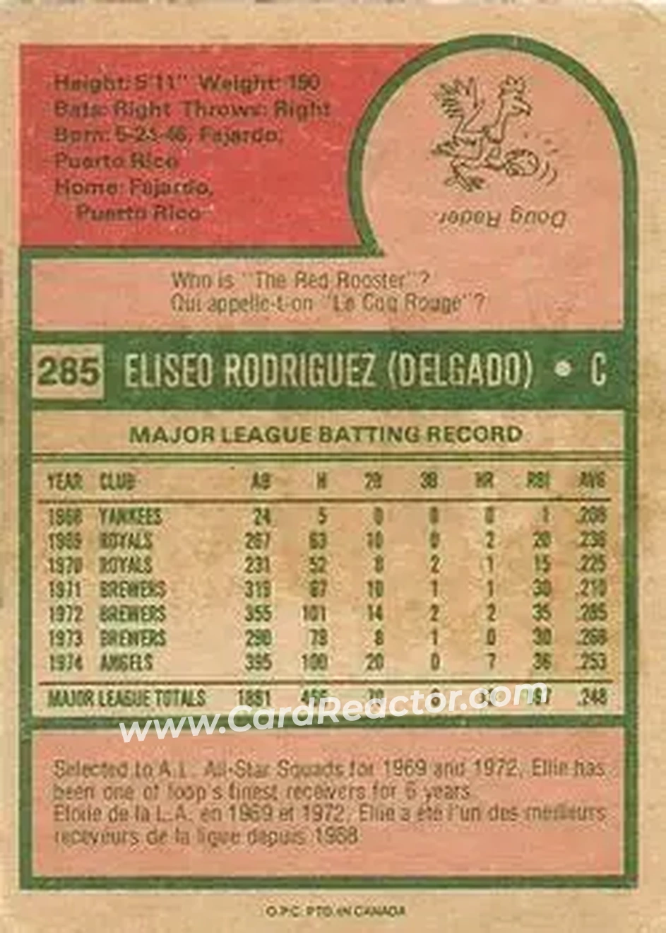 Back of Ellie Rodriguez