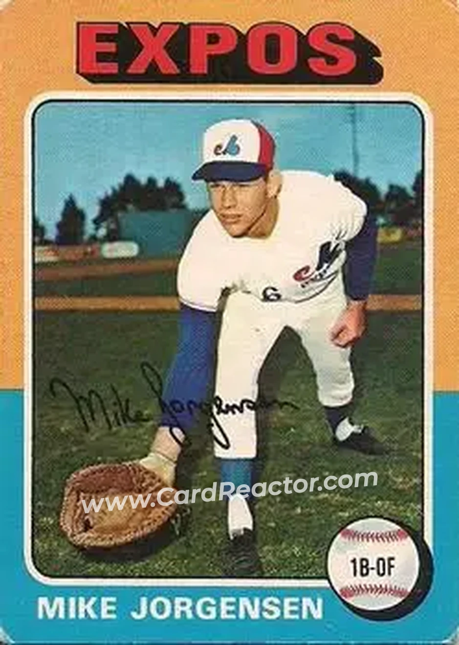 1975 O-Pee-Chee #286 Mike Jorgensen