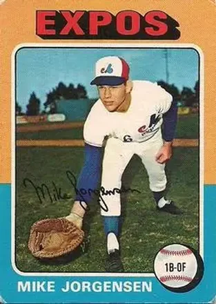1975 O-Pee-Chee #286 Mike Jorgensen