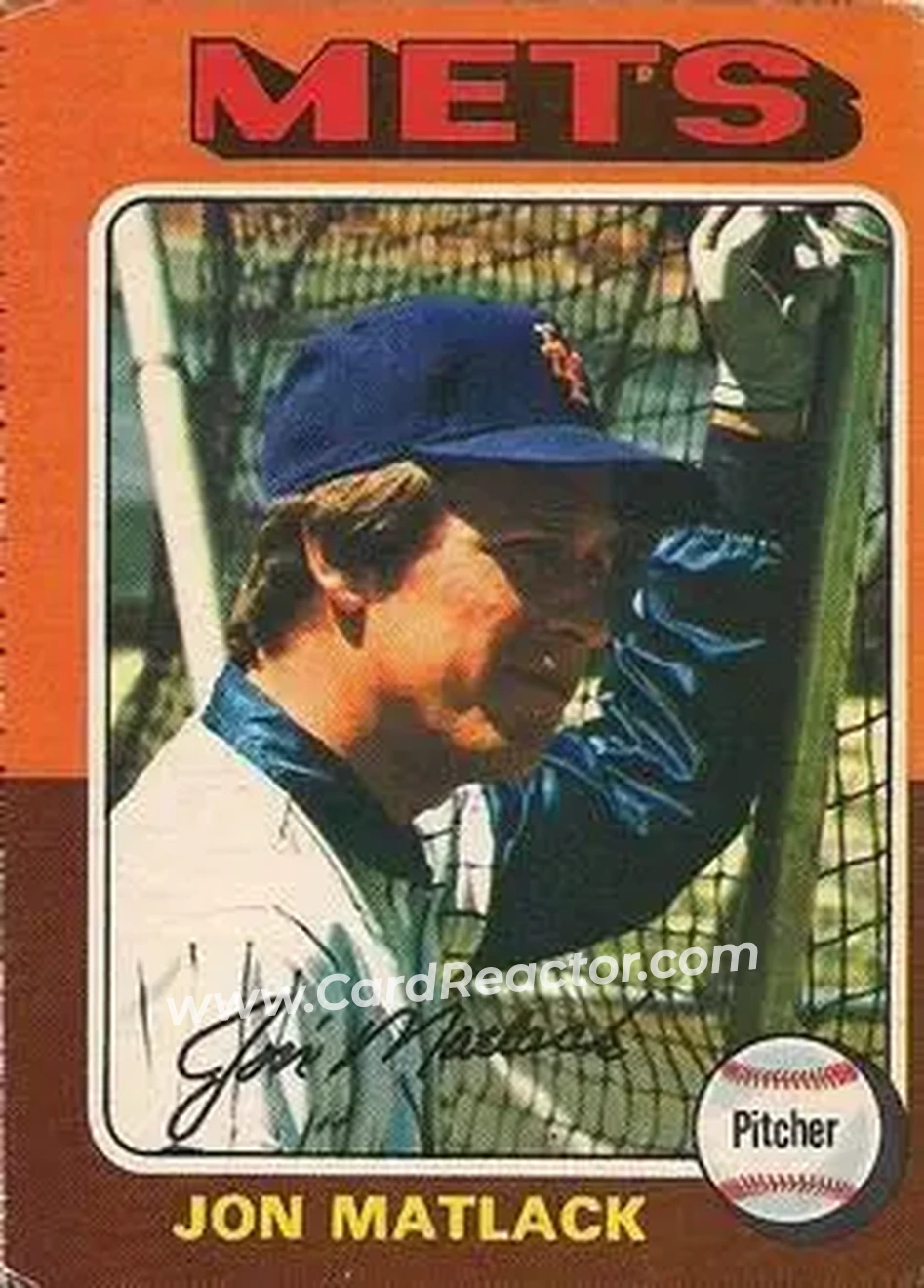 Front of Jon Matlack