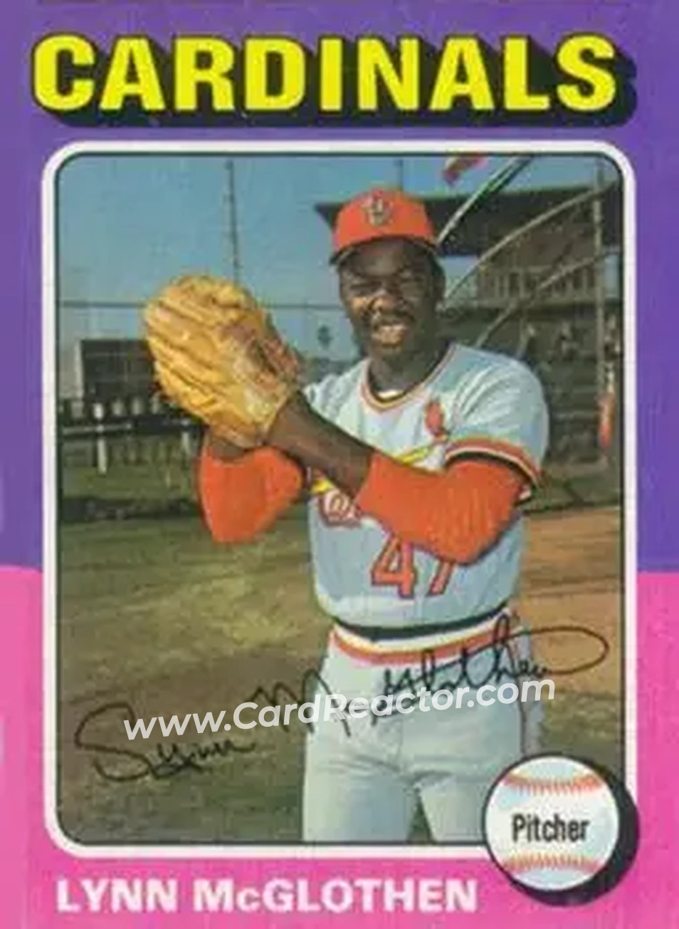 1975 Topps #272 Lynn McGlothen