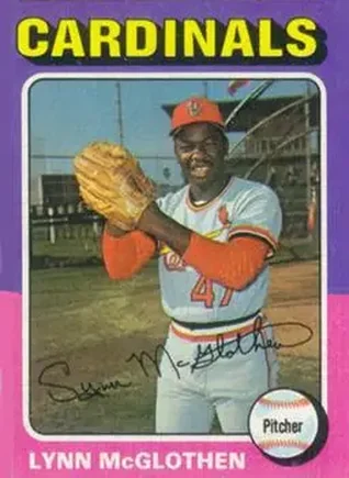 1975 Topps #272 Lynn McGlothen