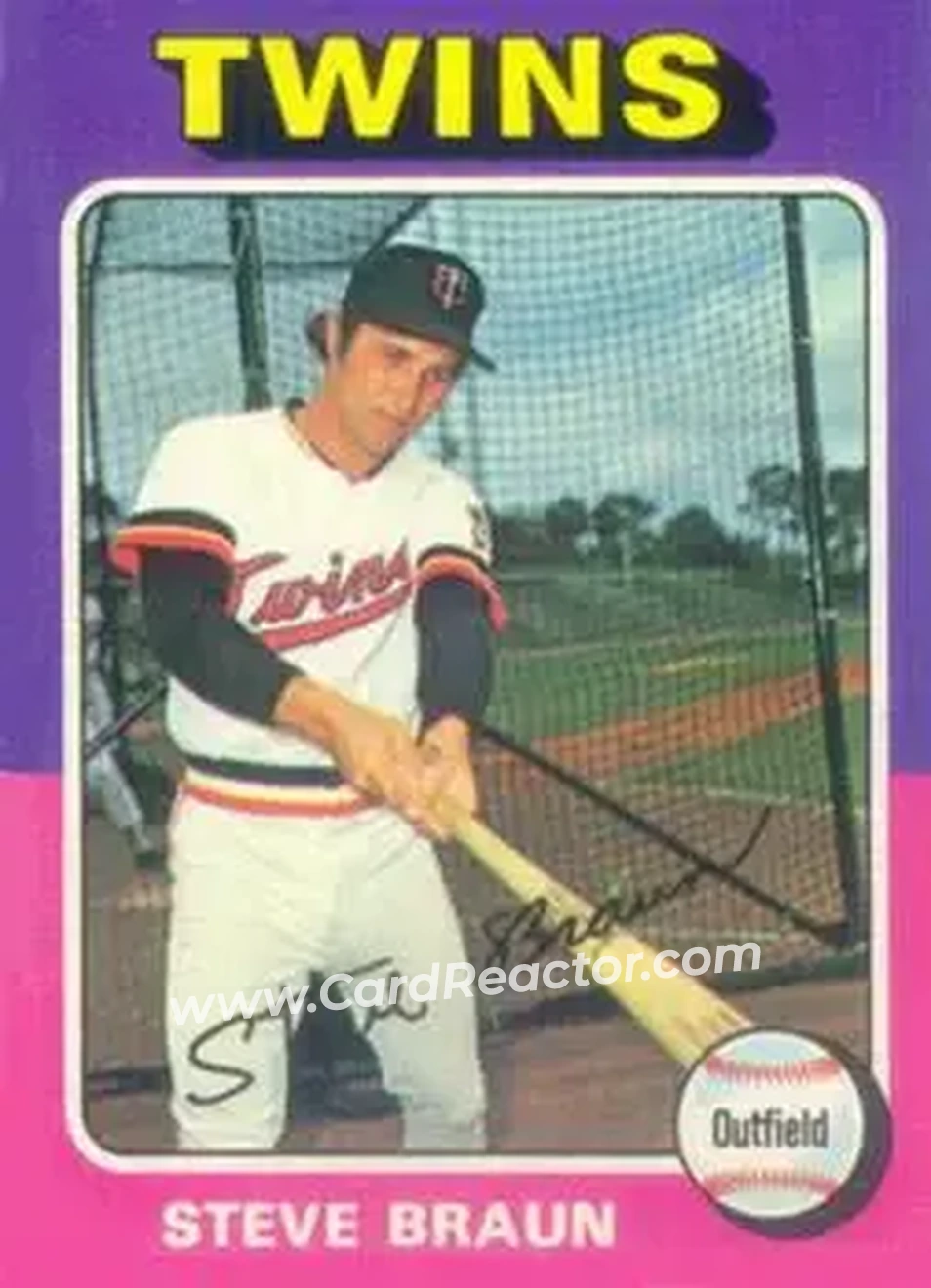 Front of Steve Braun