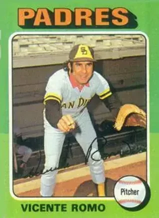1975 Topps #274 Vicente Romo