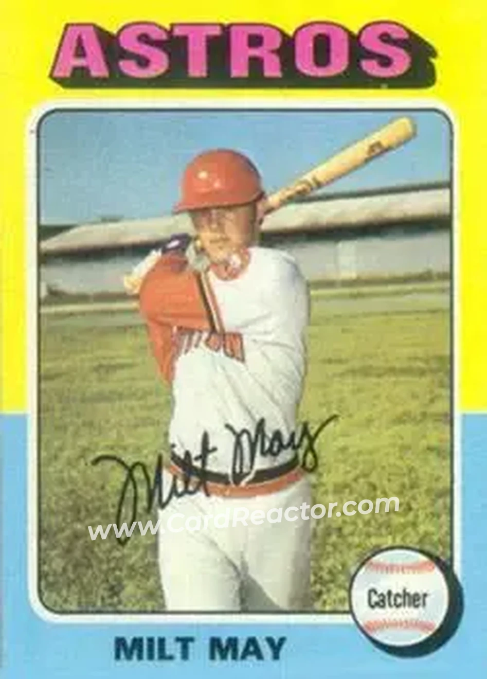 1975 Topps #279 Milt May