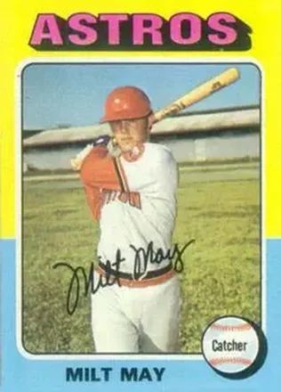 1975 Topps #279 Milt May