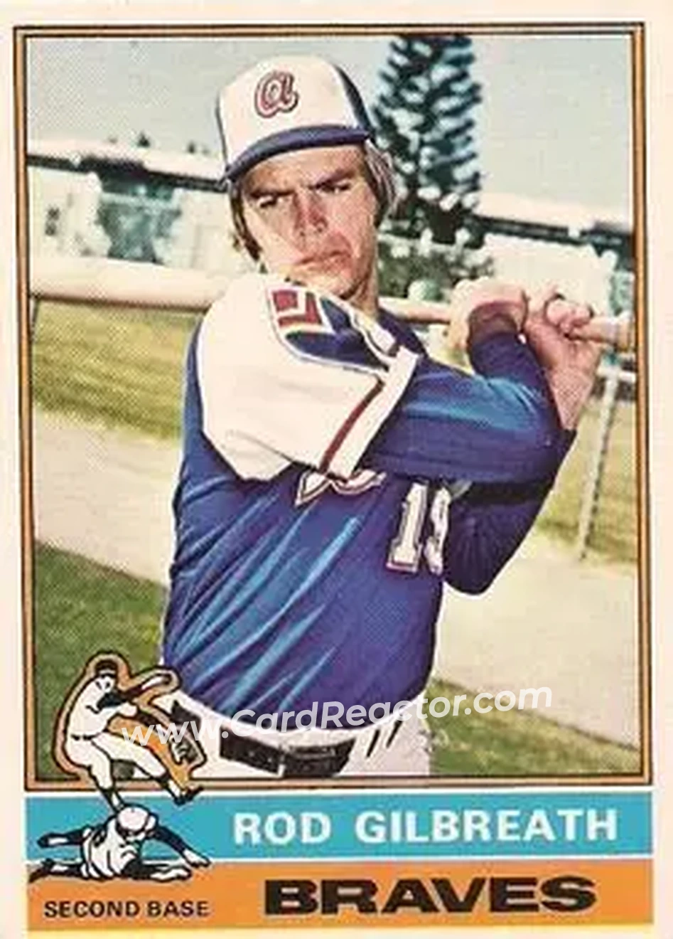 1976 O-Pee-Chee #306 Rod Gilbreath