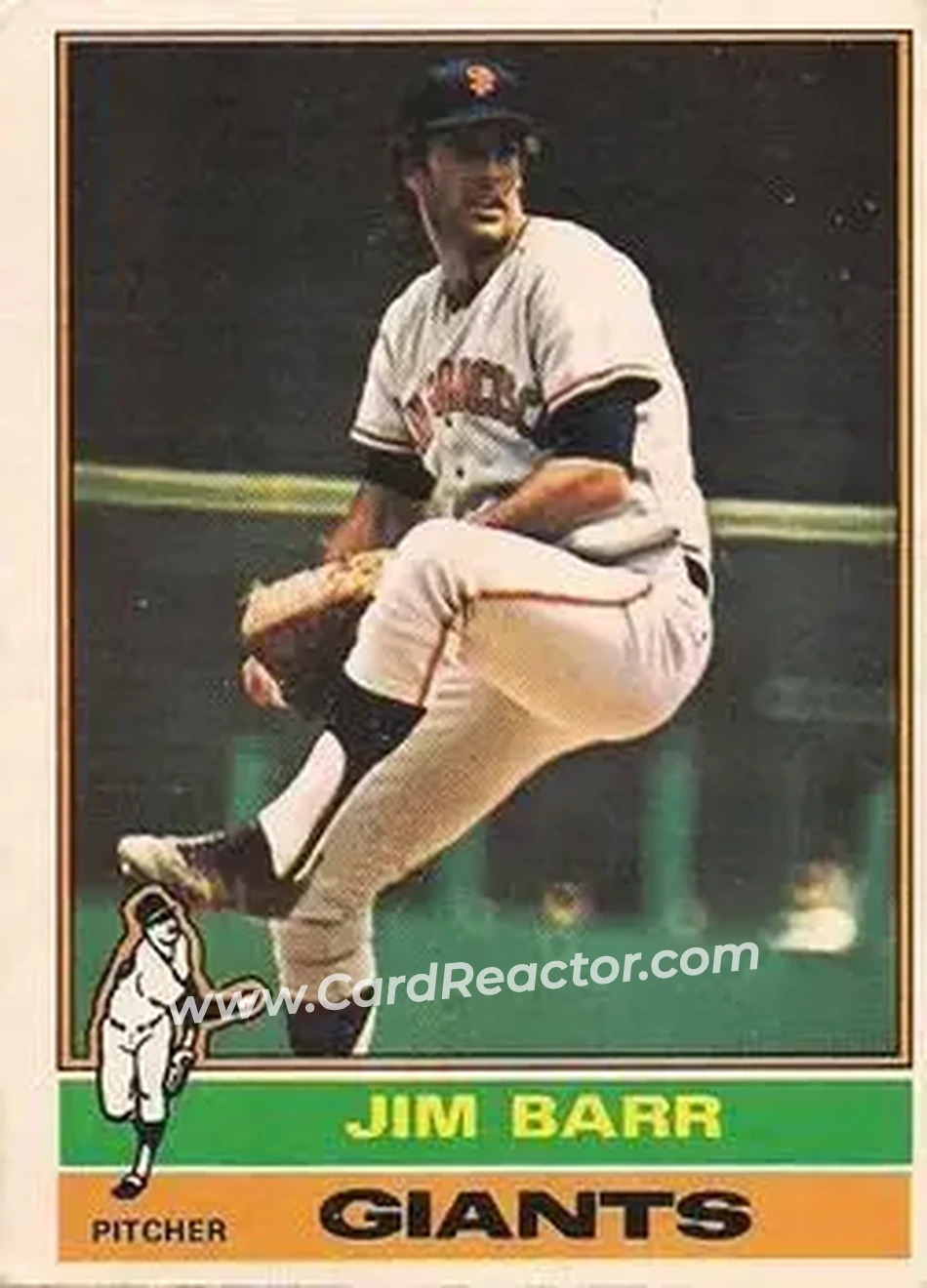 Front of Jim Barr