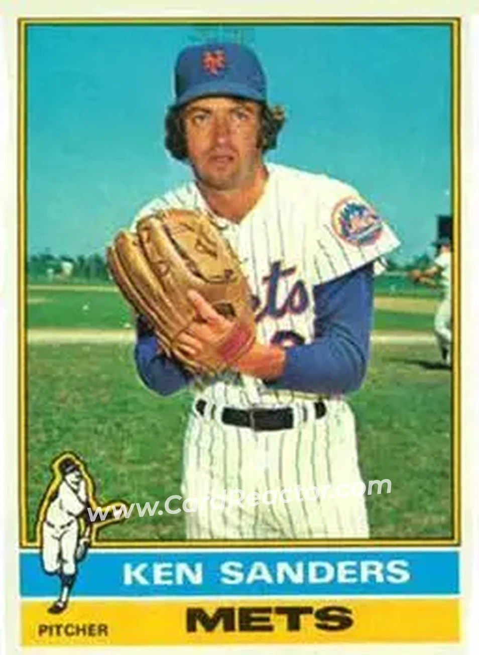 1976 Topps #291 Ken Sanders