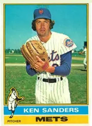 1976 Topps #291 Ken Sanders