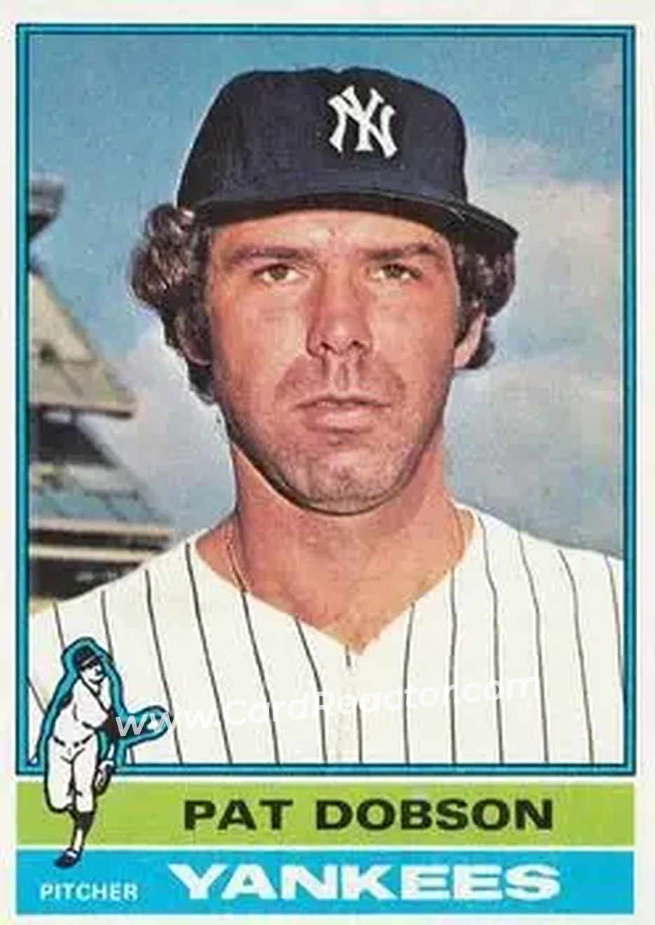 1976 Topps #296 Pat Dobson