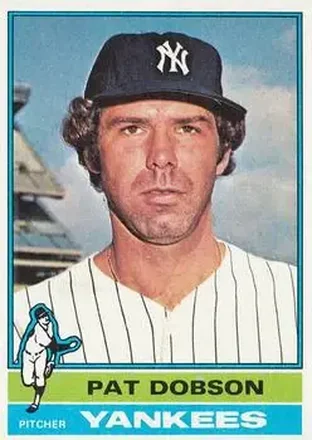 1976 Topps #296 Pat Dobson