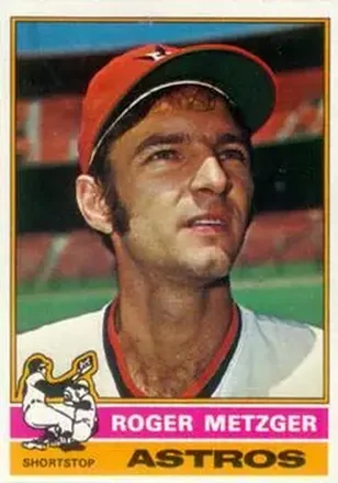 1976 Topps #297 Roger Metzger