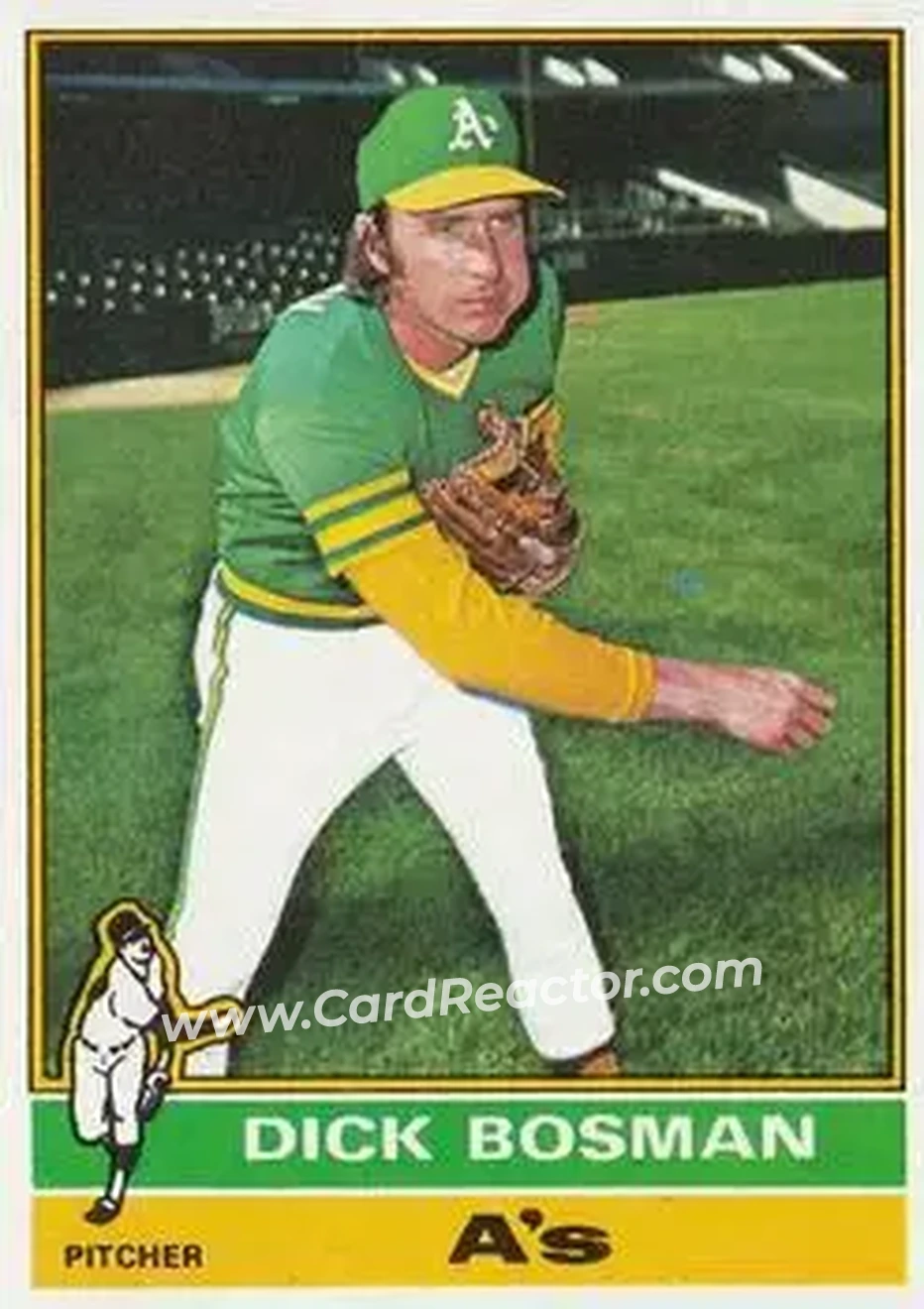 1976 Topps #298 Dick Bosman