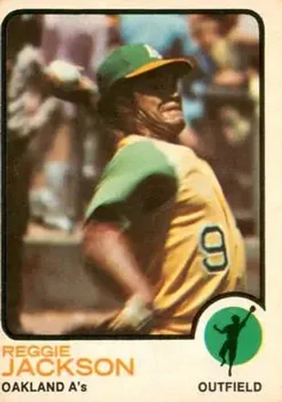 1973 O-Pee-Chee #255 Reggie Jackson (b.1946 OF)