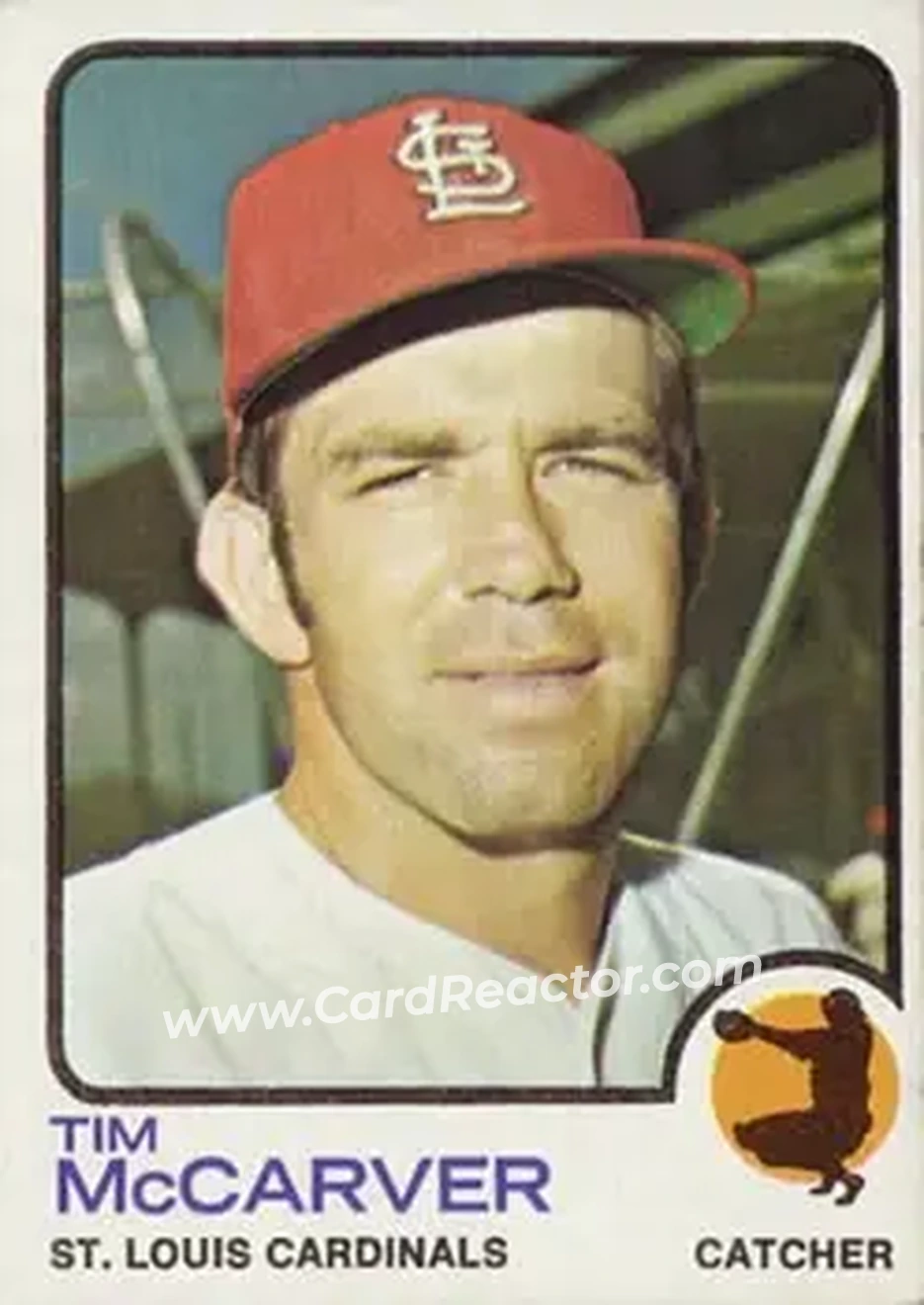Front of Tim McCarver