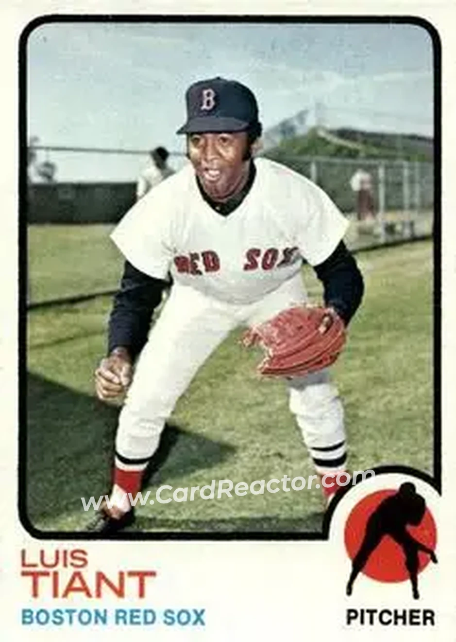 Front of Luis Tiant