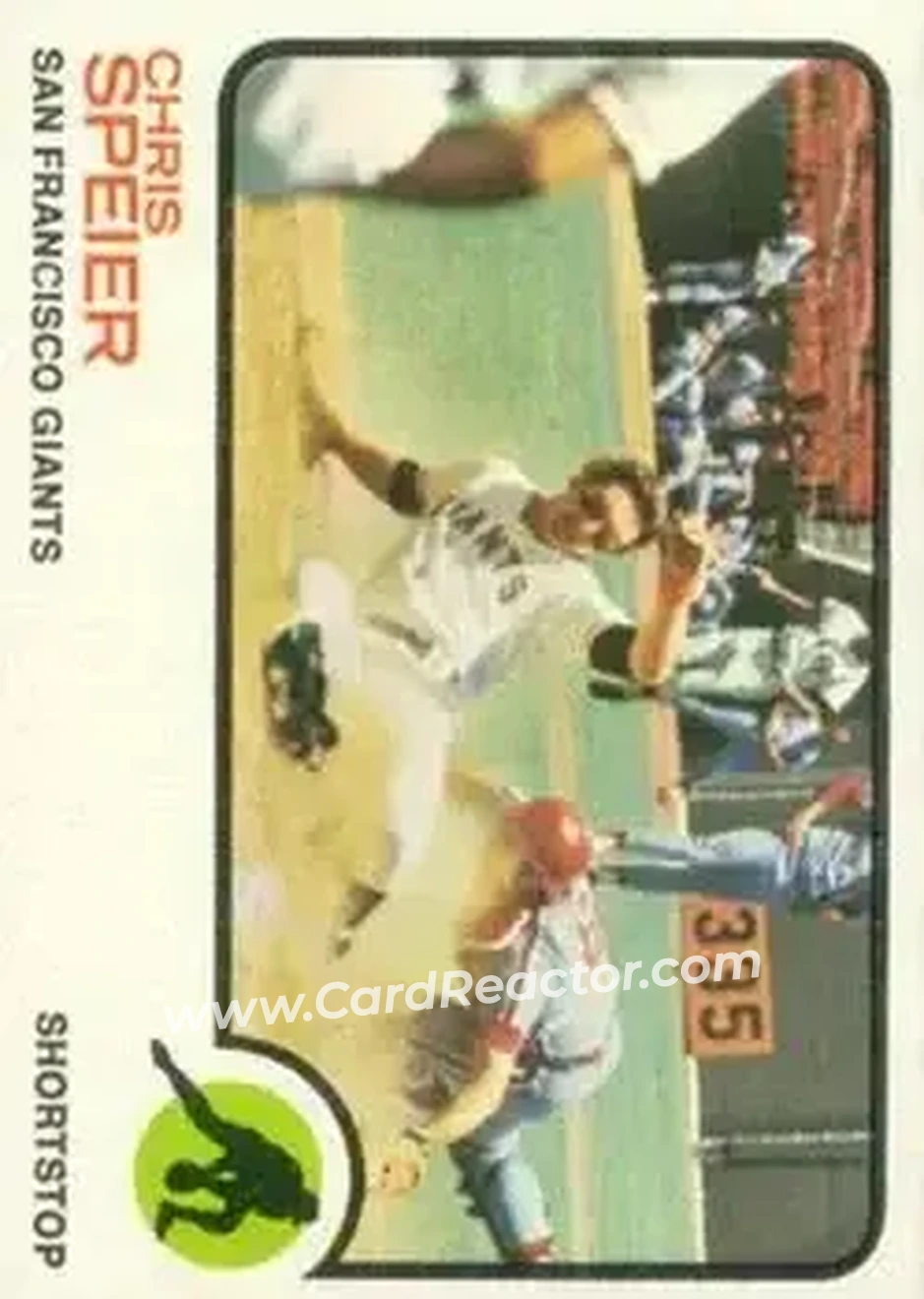 1973 Topps #273 Chris Speier