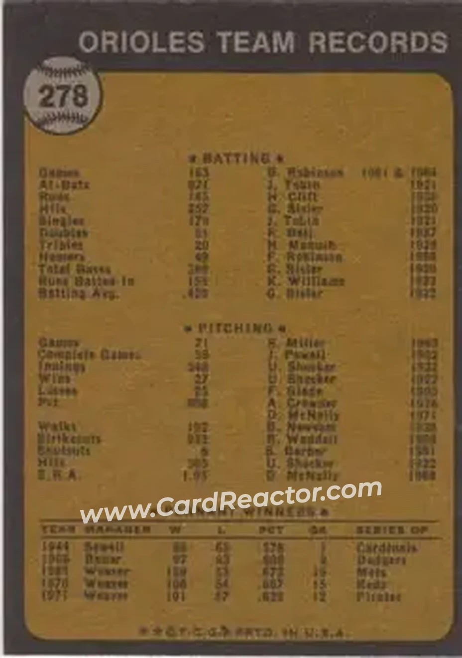 Back of Card #278