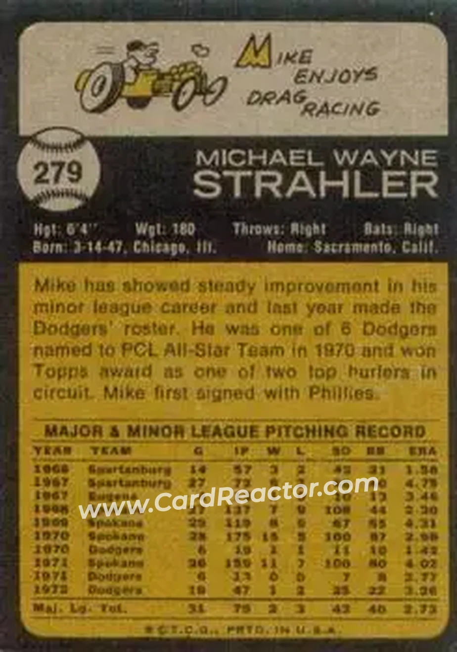 Back of Mike Strahler