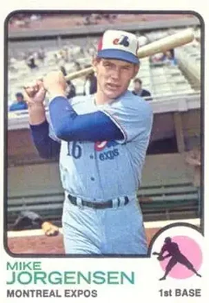 1973 Topps #281 Mike Jorgensen