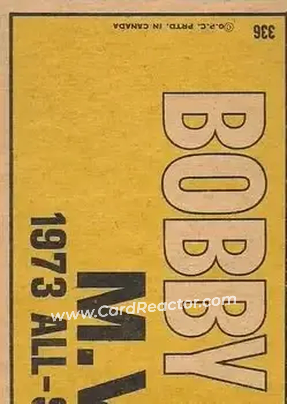Back of Card #336