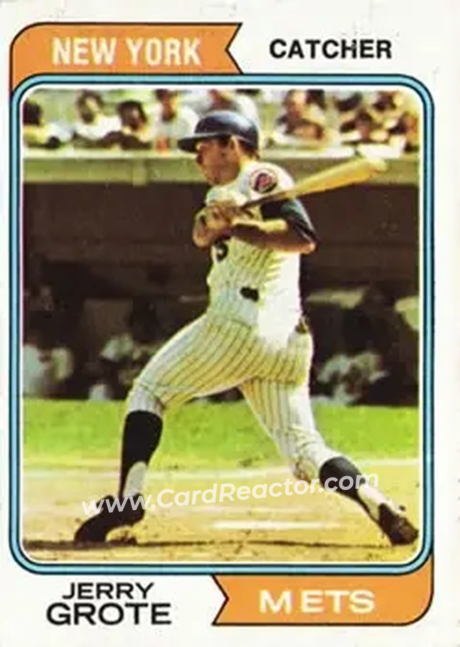 Front of Jerry Grote