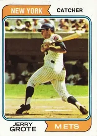 1974 Topps #311 Jerry Grote