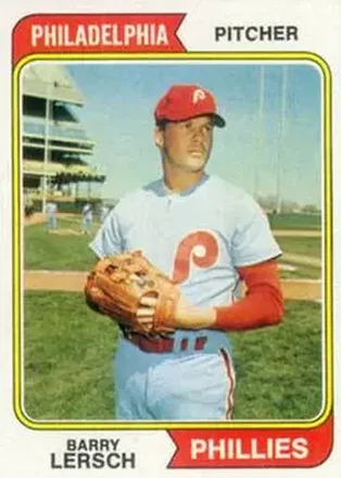 1974 Topps #313 Barry Lersch