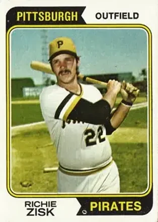 1974 Topps #317 Richie Zisk