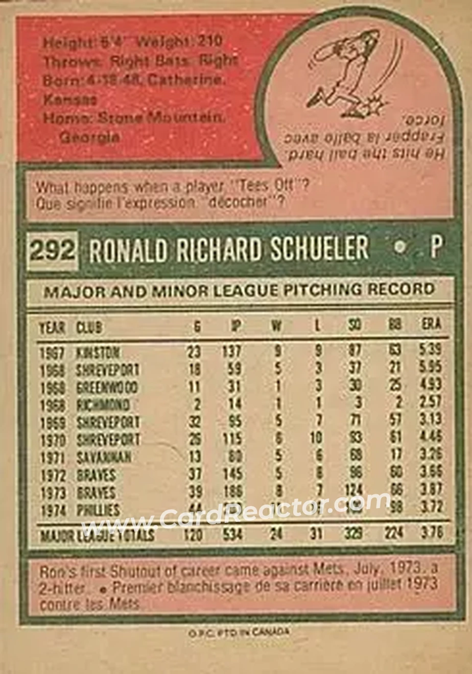 Back of Ron Schueler