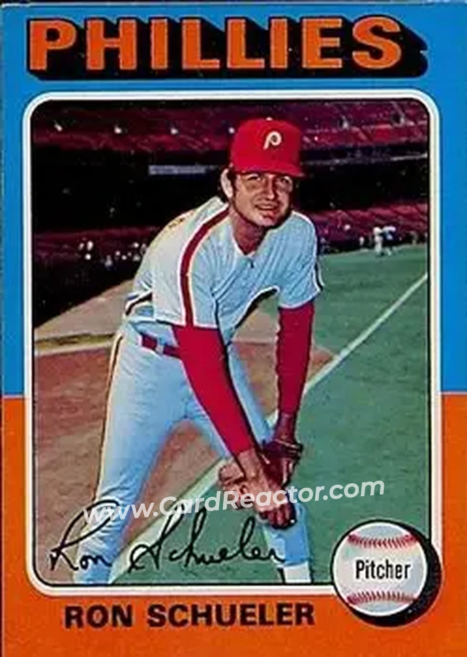 1975 O-Pee-Chee #292 Ron Schueler