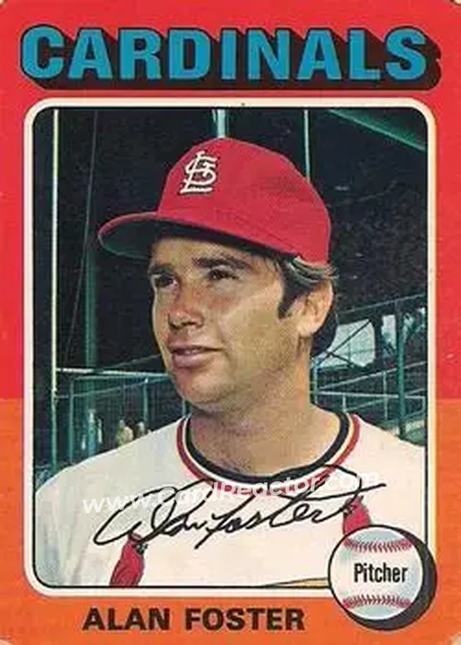 1975 O-Pee-Chee #296 Alan Foster