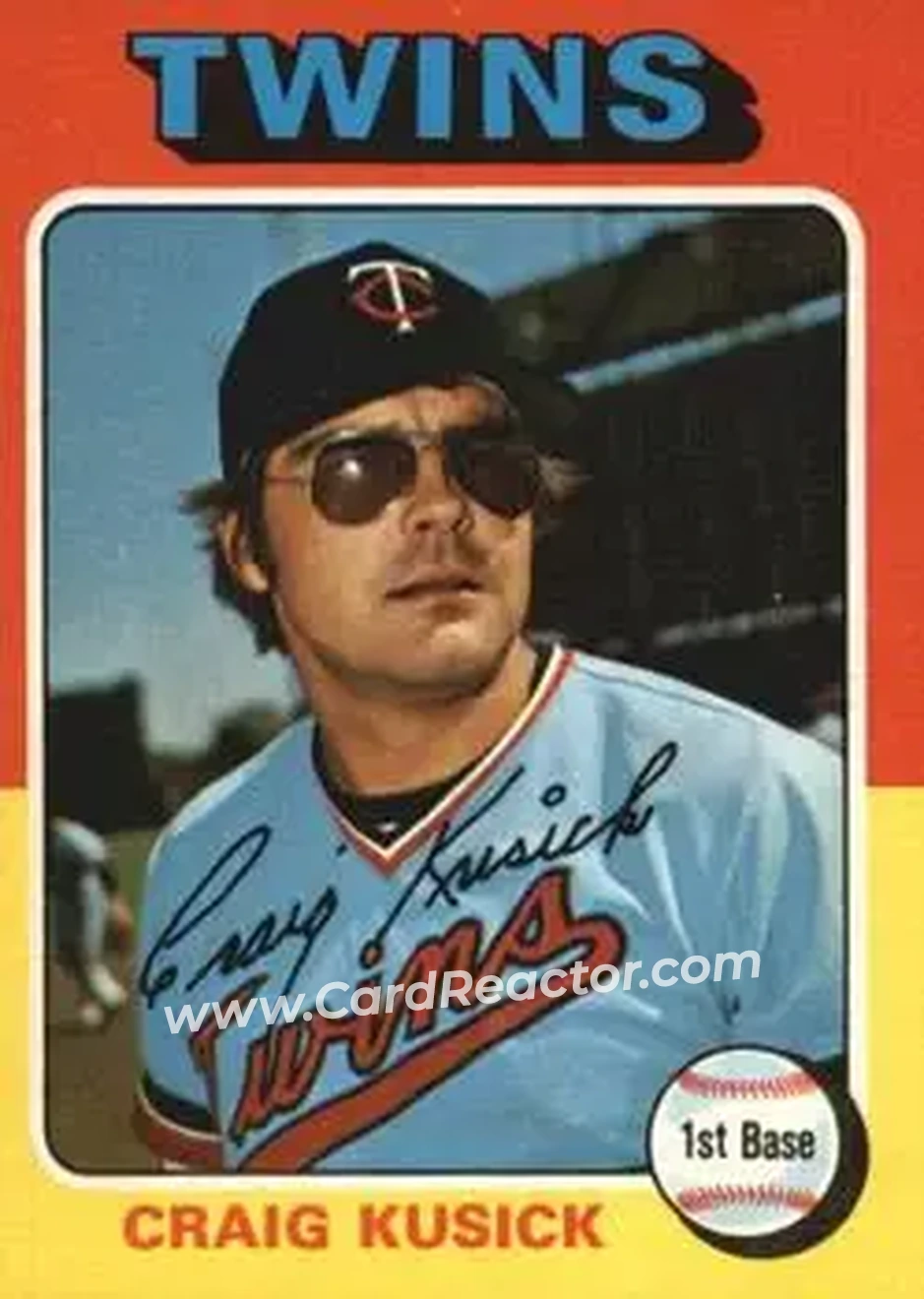 1975 O-Pee-Chee #297 Craig Kusick