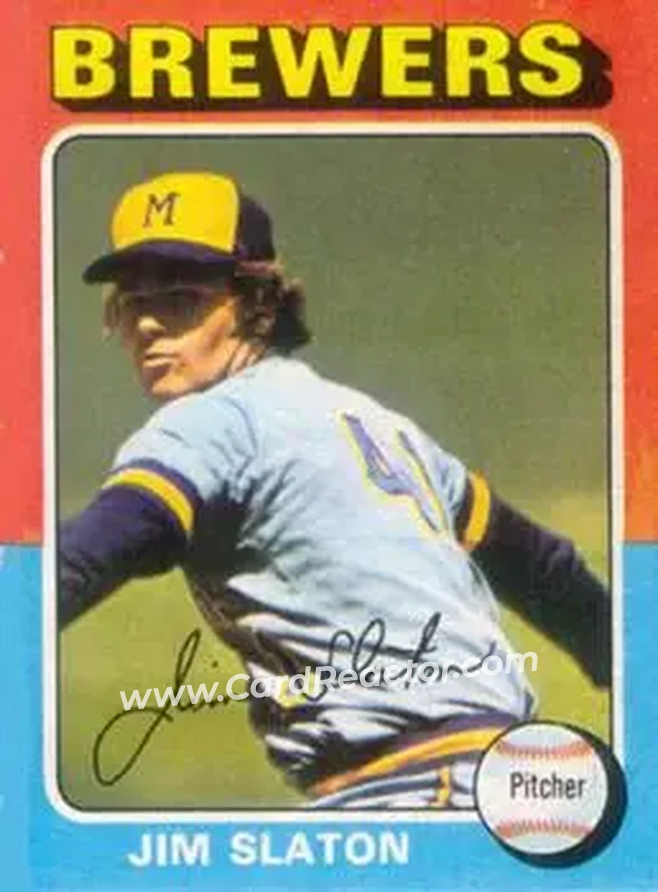 1975 Topps #281 Jim Slaton