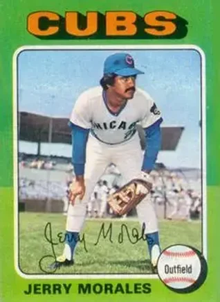 1975 Topps #282 Jerry Morales