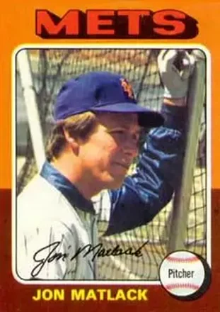 1975 Topps #290 Jon Matlack