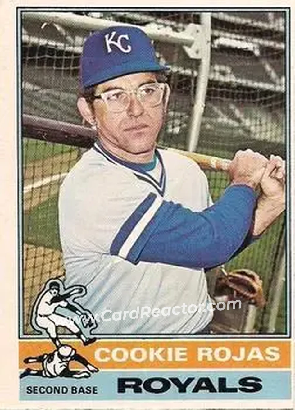 Front of Cookie Rojas