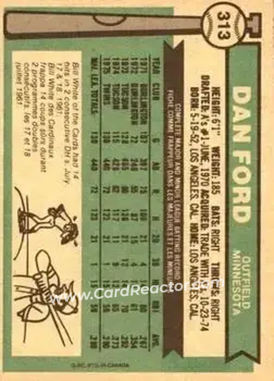 Back of Dan Ford