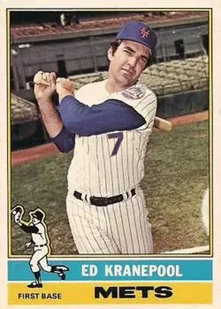 1976 O-Pee-Chee #314 Ed Kranepool
