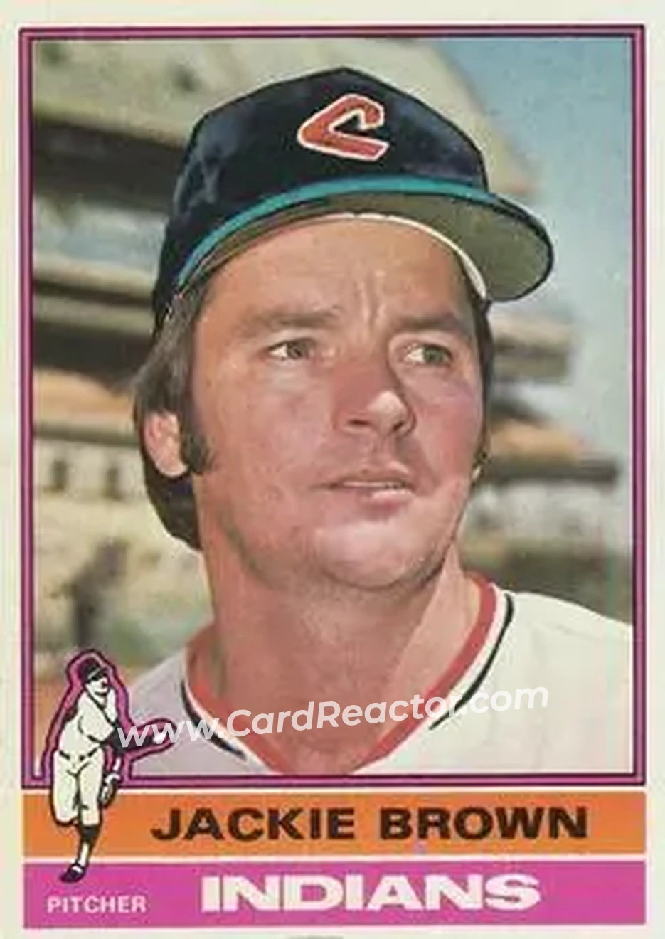 1976 Topps #301 Jackie Brown