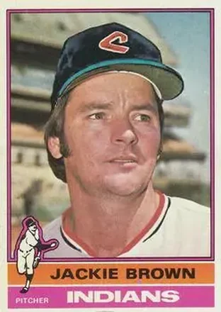 1976 Topps #301 Jackie Brown