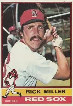 1976 Topps #302 Rick Miller
